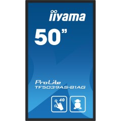 iiyama 50" PCAP 40P Touch Android OS - Exceptional Performance & Seamless Interaction | TF5039AS-B1AG